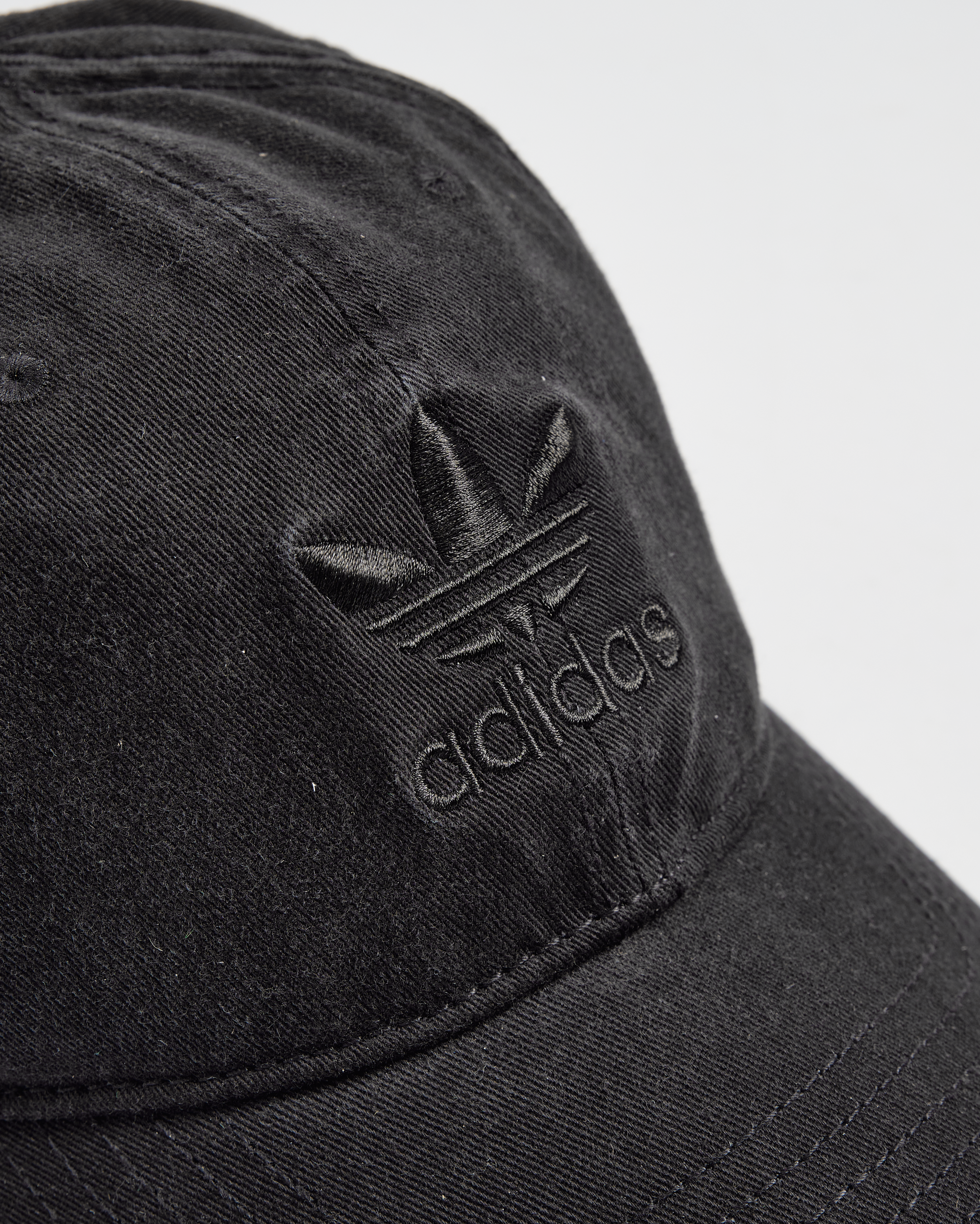 ADIDAS RELAXED STRAP BACK HAT-BLACK