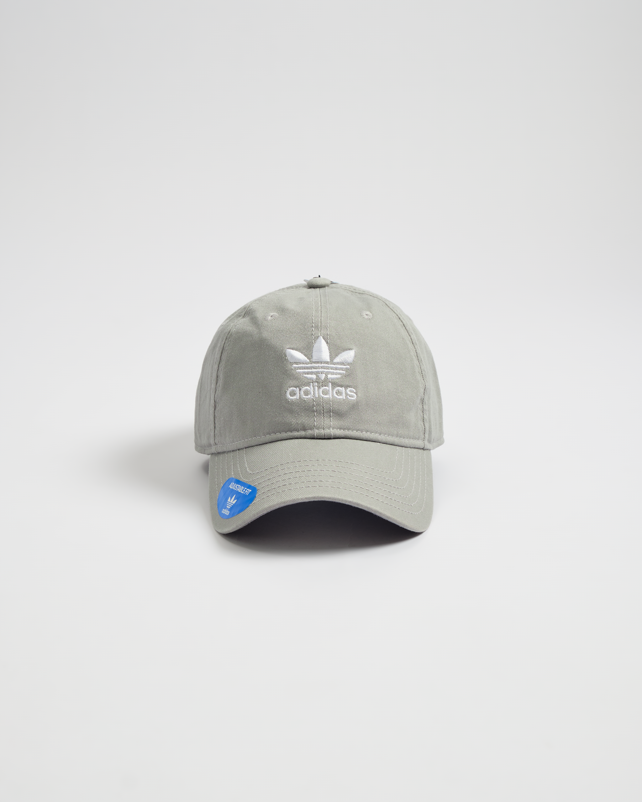 ADIDAS RELAXED STRAP BACK HAT-Stone