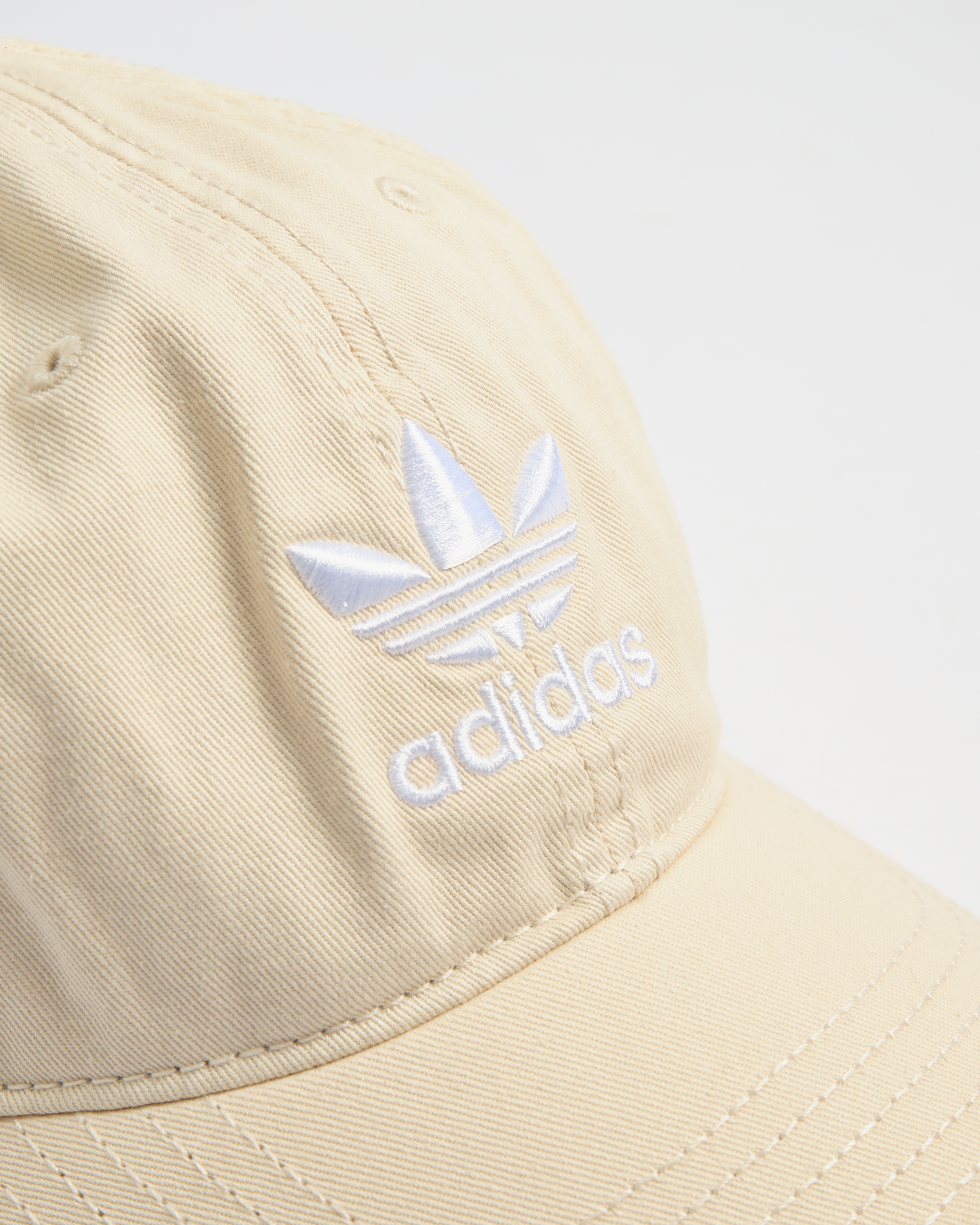 ADIDAS RELAXED STRAP BACK HAT-Wonder White