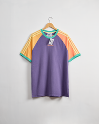 ADIDAS ENJOY SUMMER RAGLAN TEE-Tech Purple