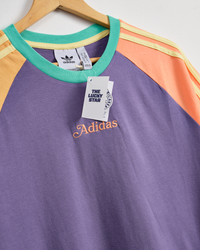 ADIDAS ENJOY SUMMER RAGLAN TEE-Tech Purple