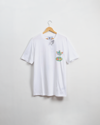 ENJOY SUMMER FRONT/BACK GRAPHIC TEE- White 