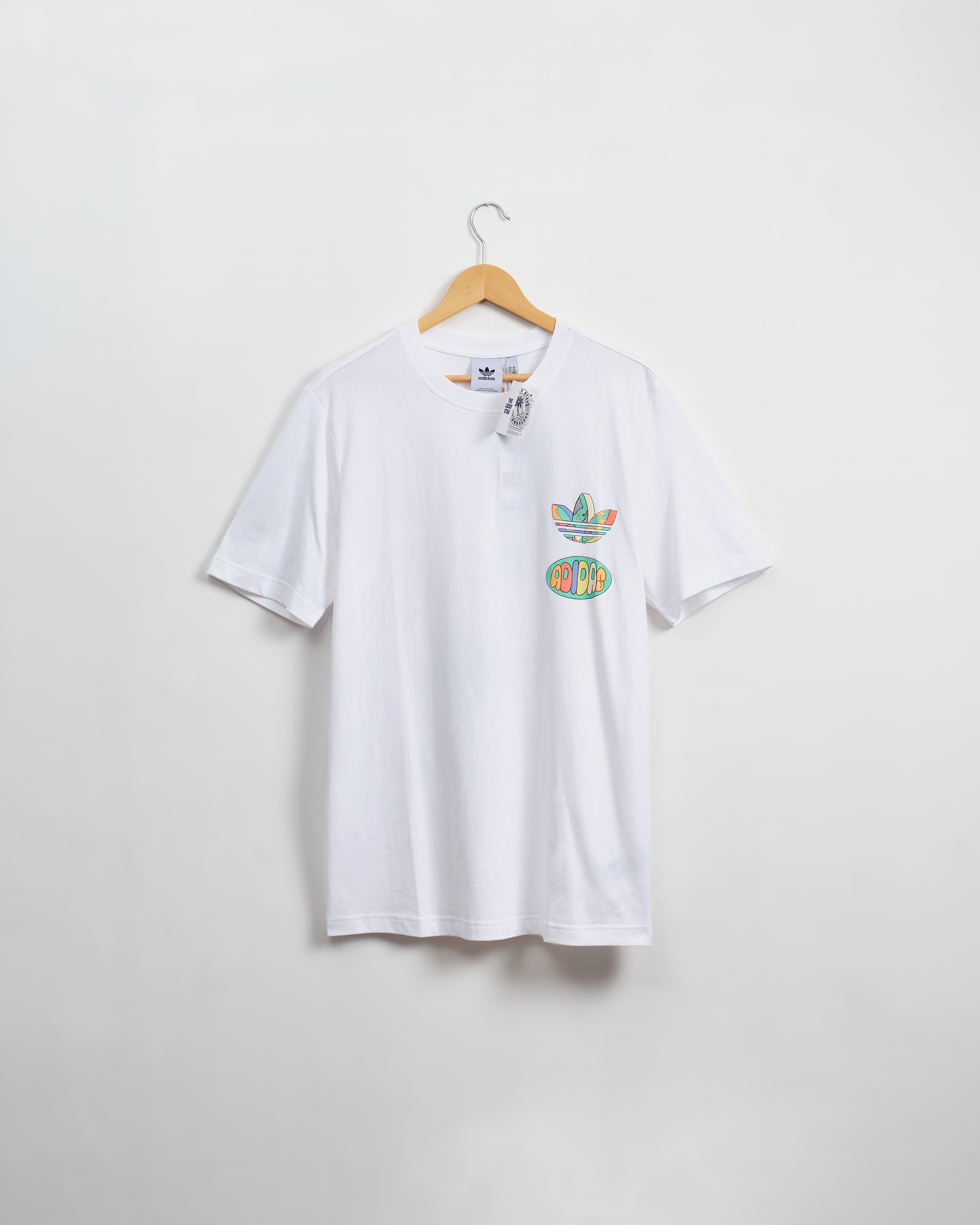 ENJOY SUMMER FRONT/BACK GRAPHIC TEE- White 