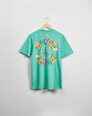 ENJOY SUMMER FRONT/BACK GRAPHIC TEE-Easy Green