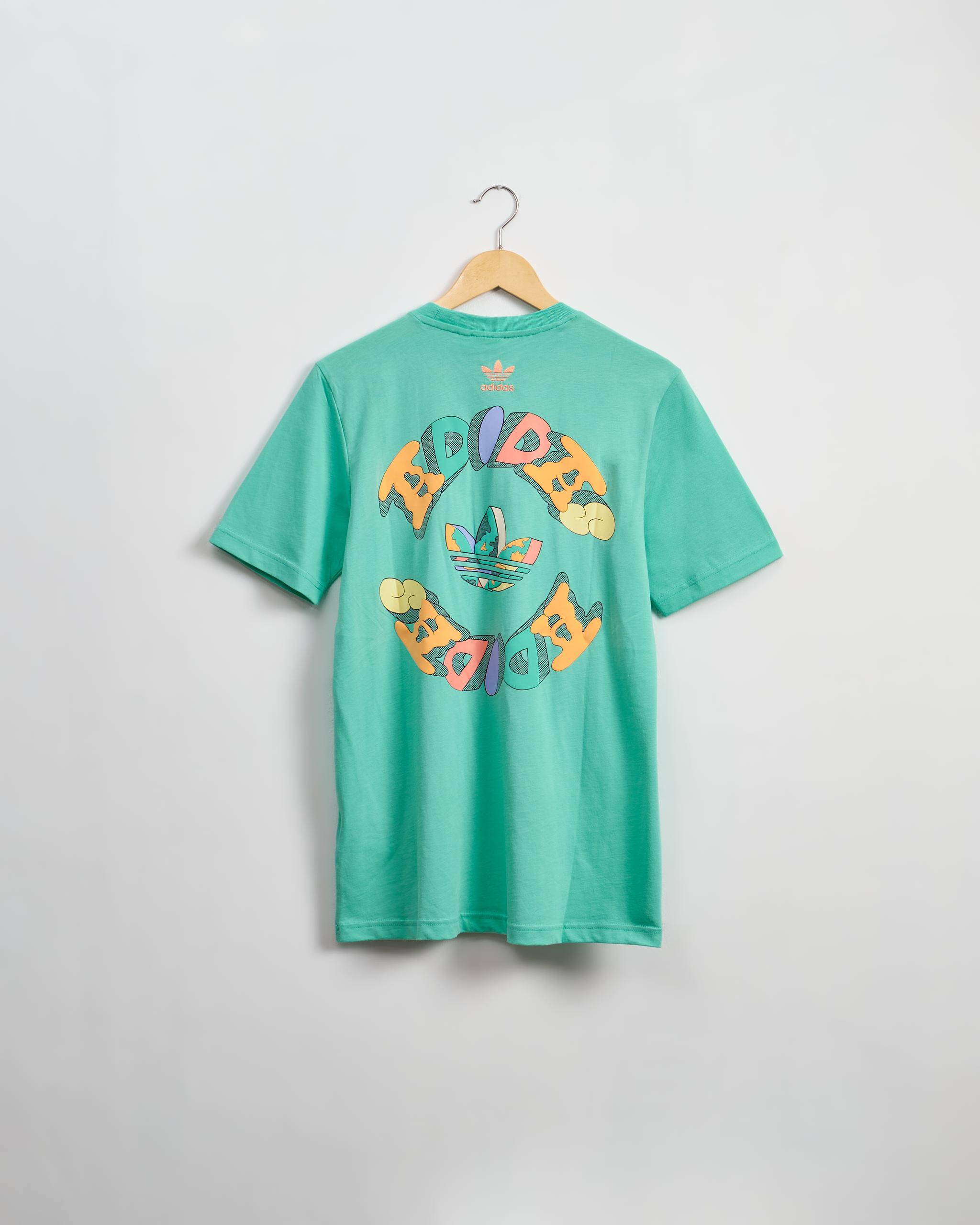 ENJOY SUMMER FRONT/BACK GRAPHIC TEE-Easy Green