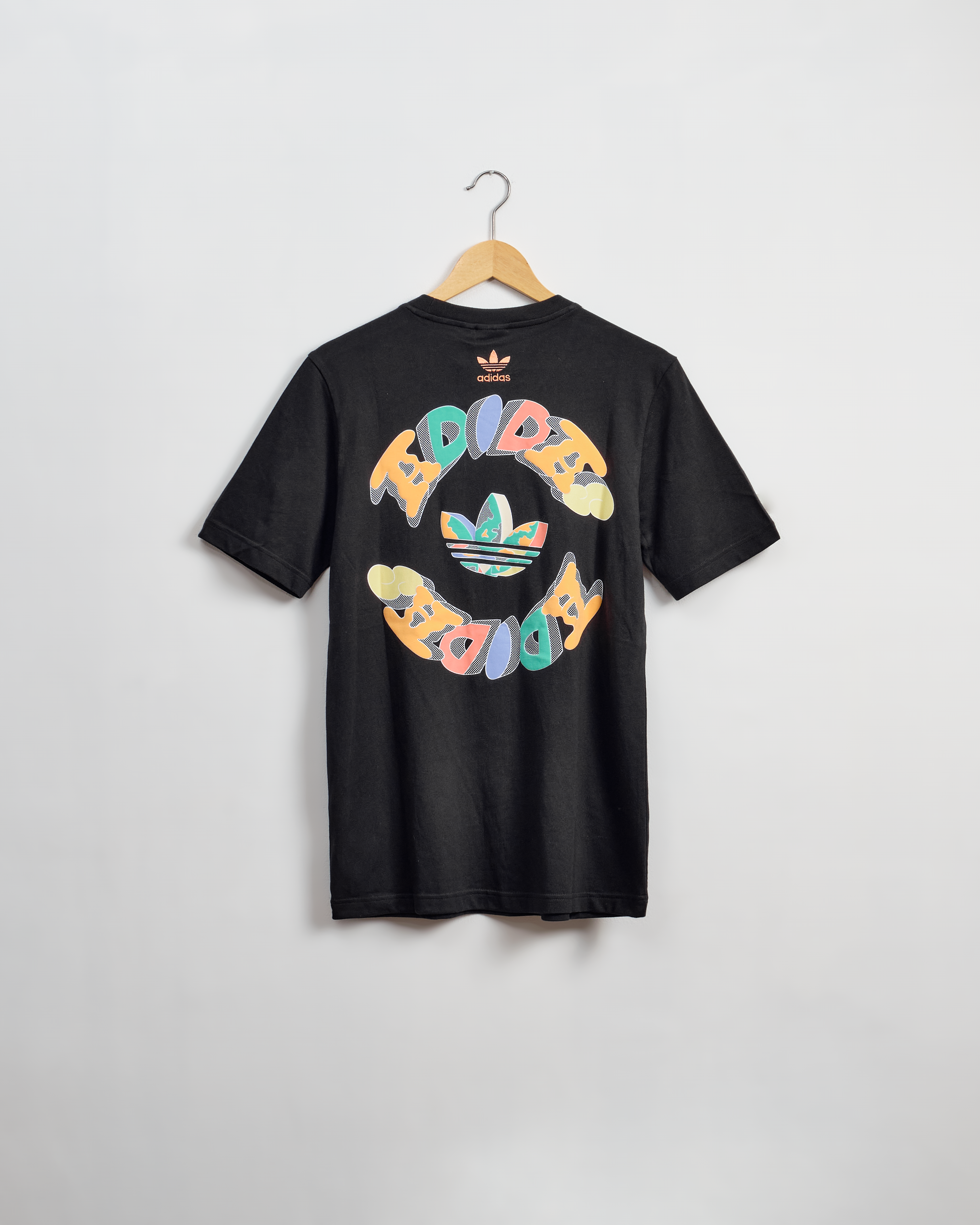 ENJOY SUMMER FRONT/BACK GRAPHIC TEE-Black