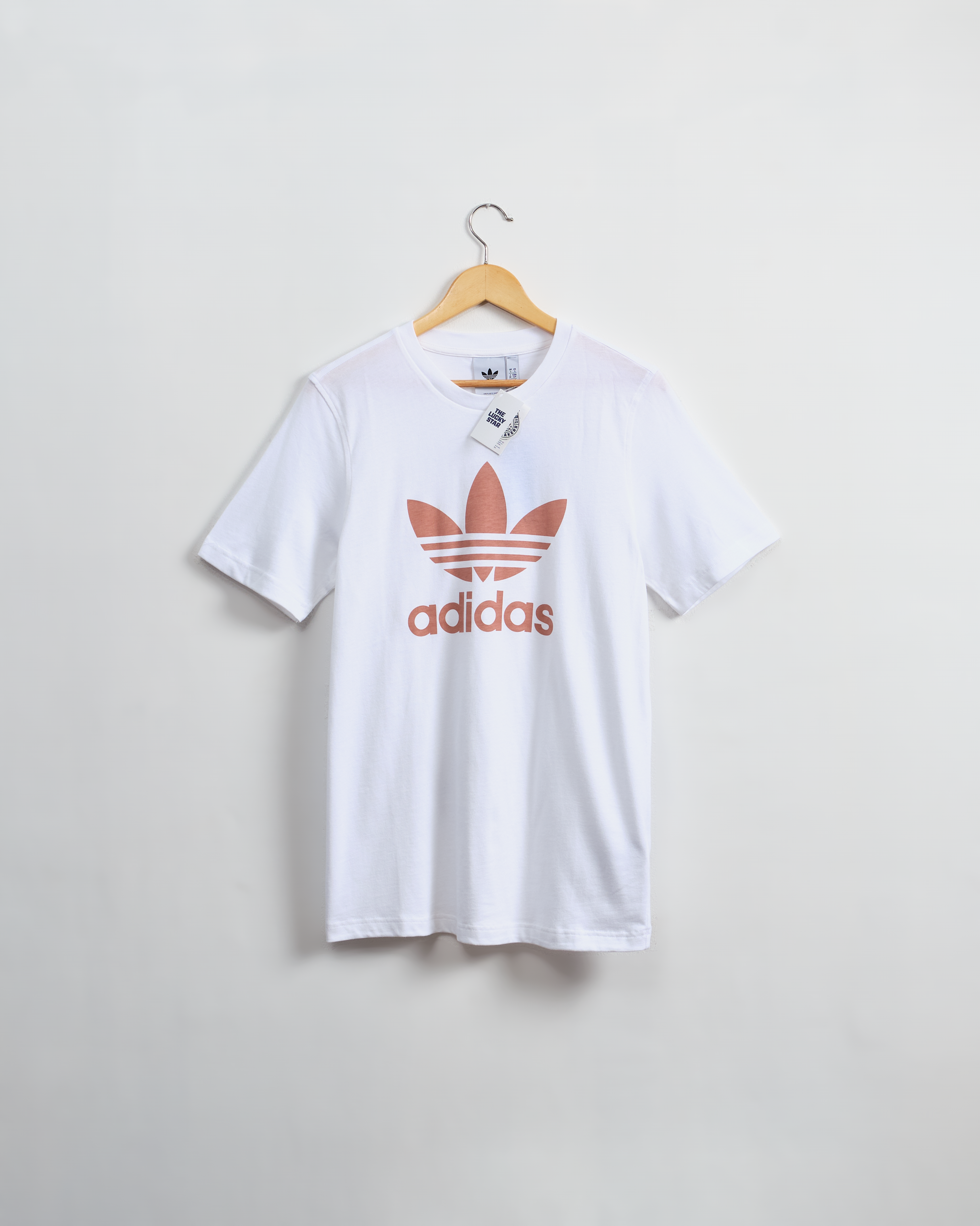 ADICOLOR CLASSICS TREFOIL TEE-White / Clay Strata