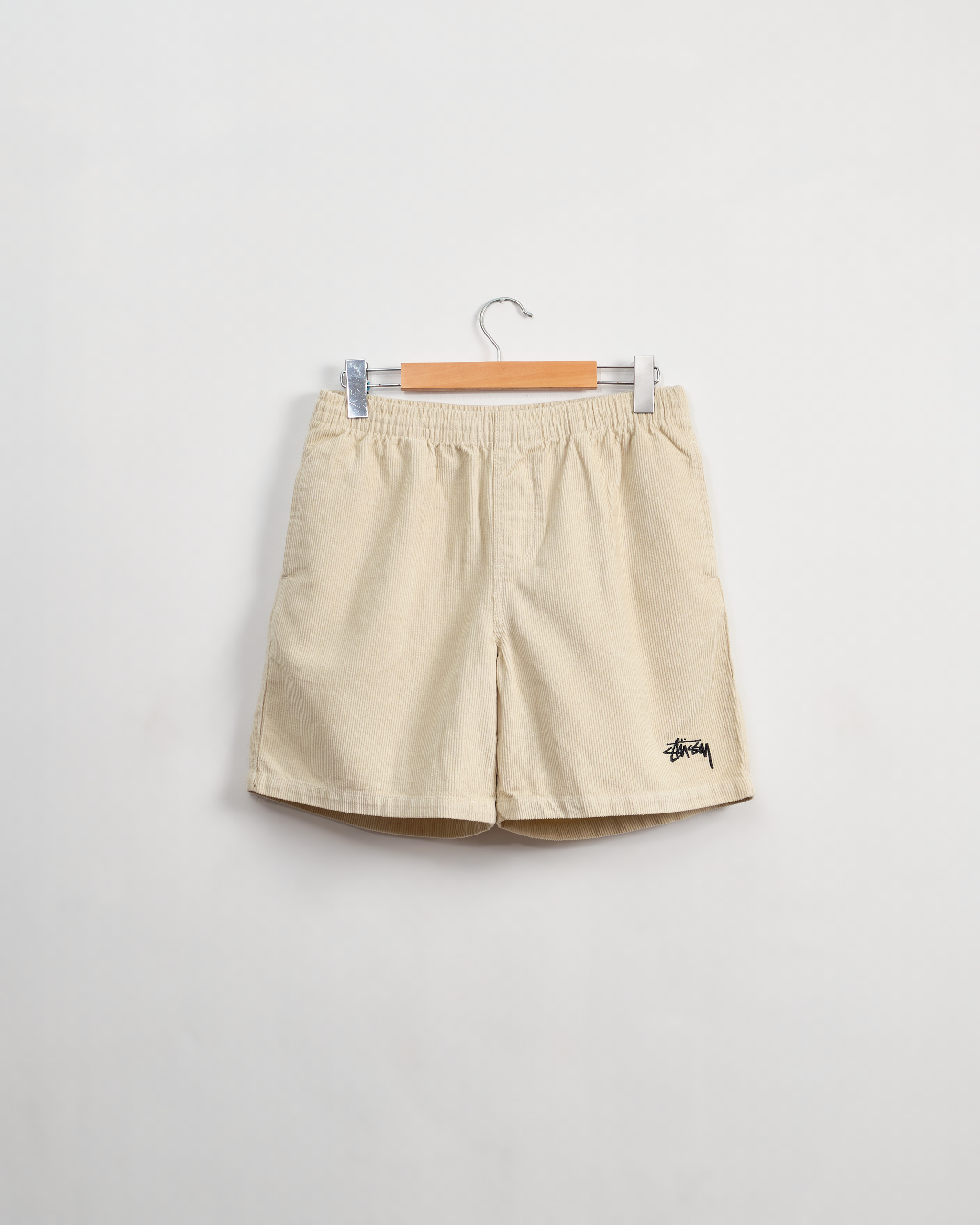 Stussy WIDE WALE Corduroy Beach-CREAM