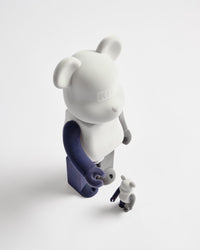 Kith Kithmas 2021 Bearbrick 100% &amp; 400% Set - Concrete