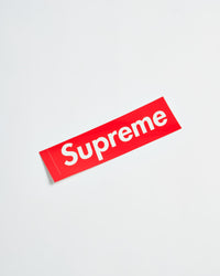 Sticker supreme box logo