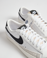 Nike Blazer Low 77 White Black (W)-WHITE/SAIL/WHITE/BLACK