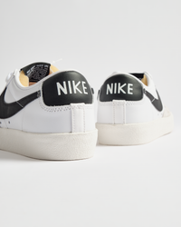 Nike Blazer Low 77 White Black (W)-WHITE/SAIL/WHITE/BLACK