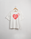 HUMAN MADE T-SHIRT-WHITE/RED