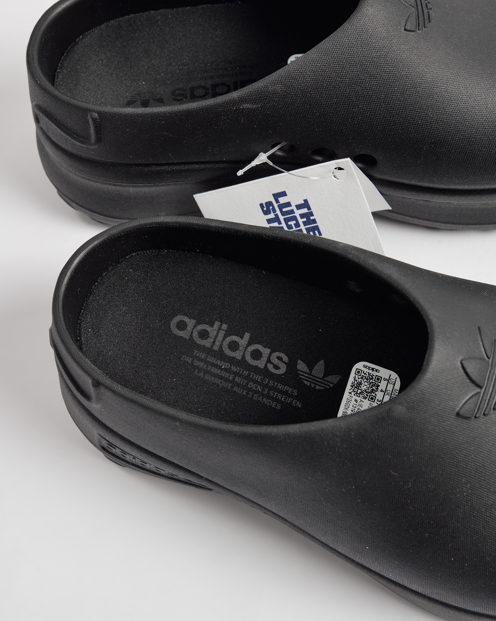 ADIFOM STAN SMITH MULE SHOES-Core Black / Core Black / Core Black