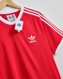 ADICOLOR CLASSICS 3-STRIPES TEE-RED