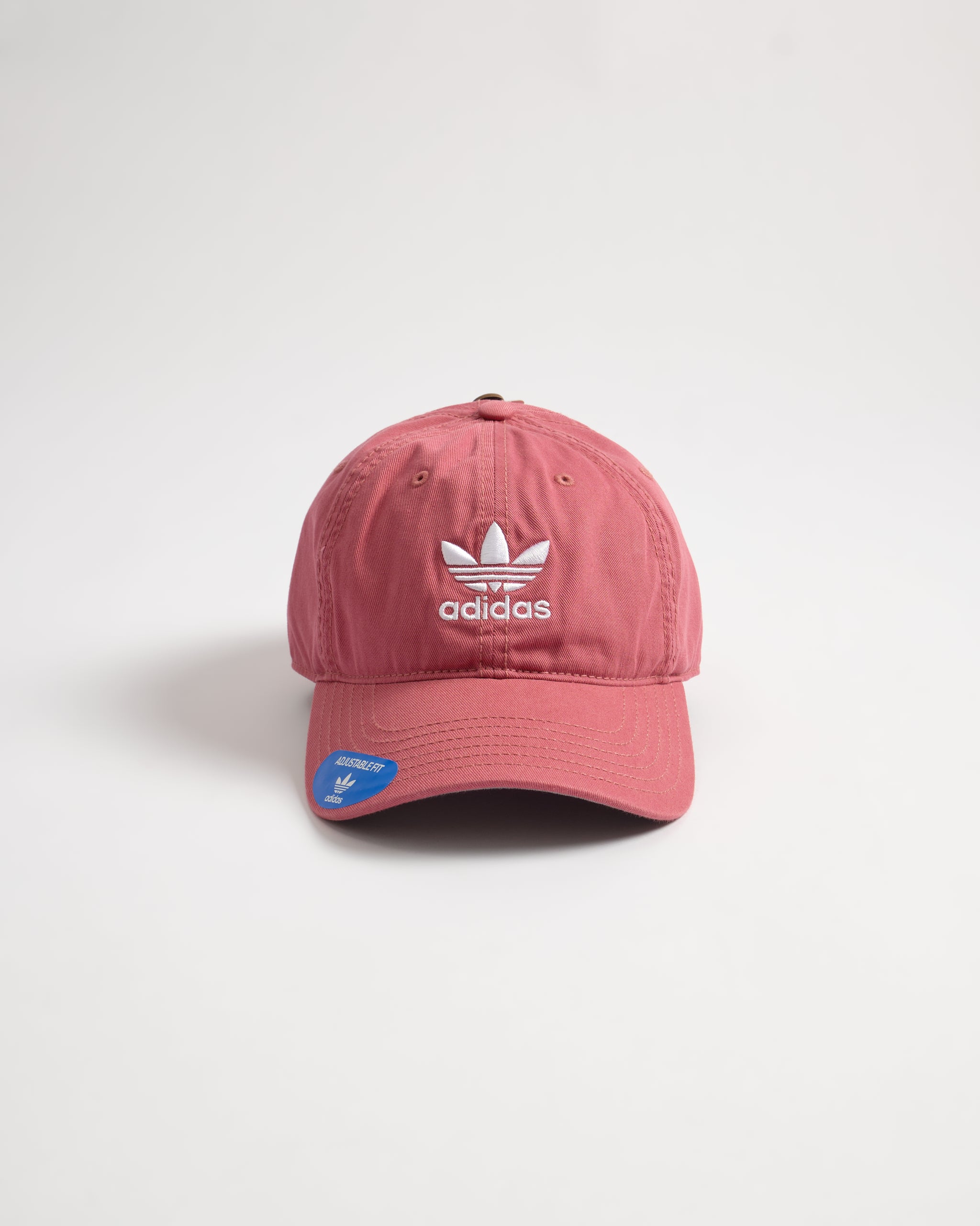 RELAXED STRAP-BACK HAT-PINK