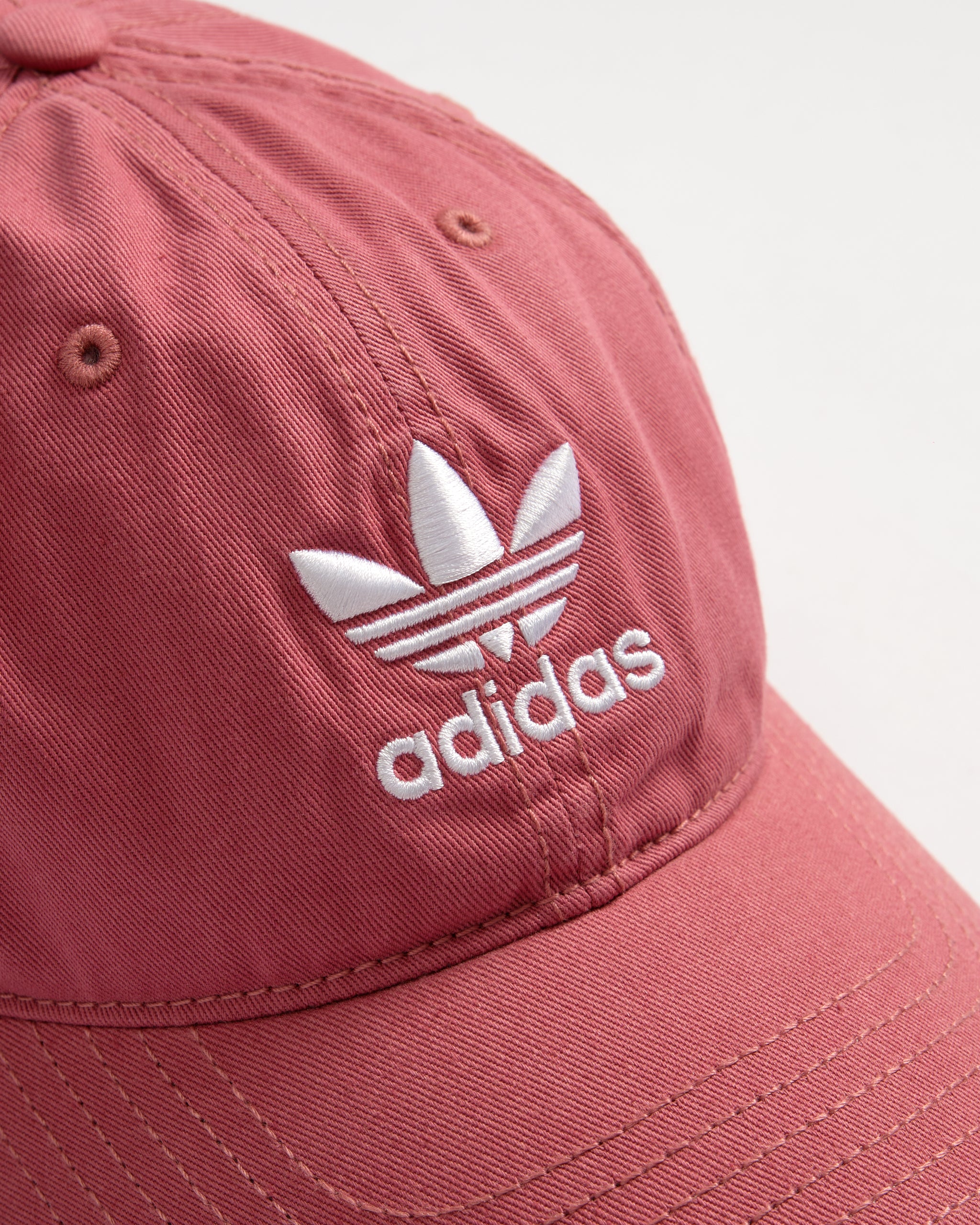 RELAXED STRAP-BACK HAT-PINK