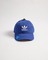 RELAXED STRAP-BACK HAT-BLUE