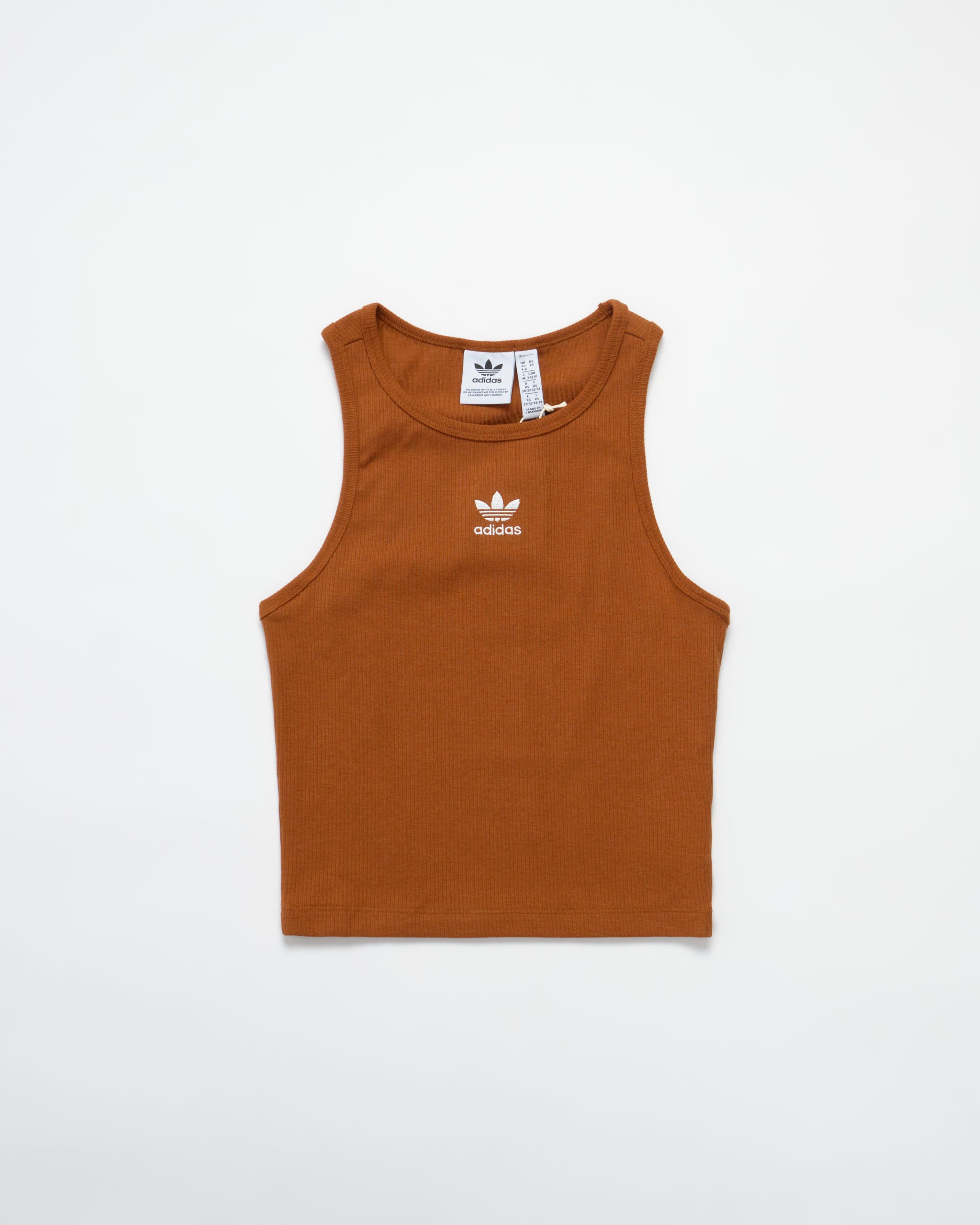 ADICOLOR RIB TANK TOP-Dust Rust