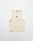 ESSENTIALS RIB TANK TOP_Wonder White