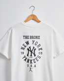 New York Yankees Graphic White T_Shirt-WHITE