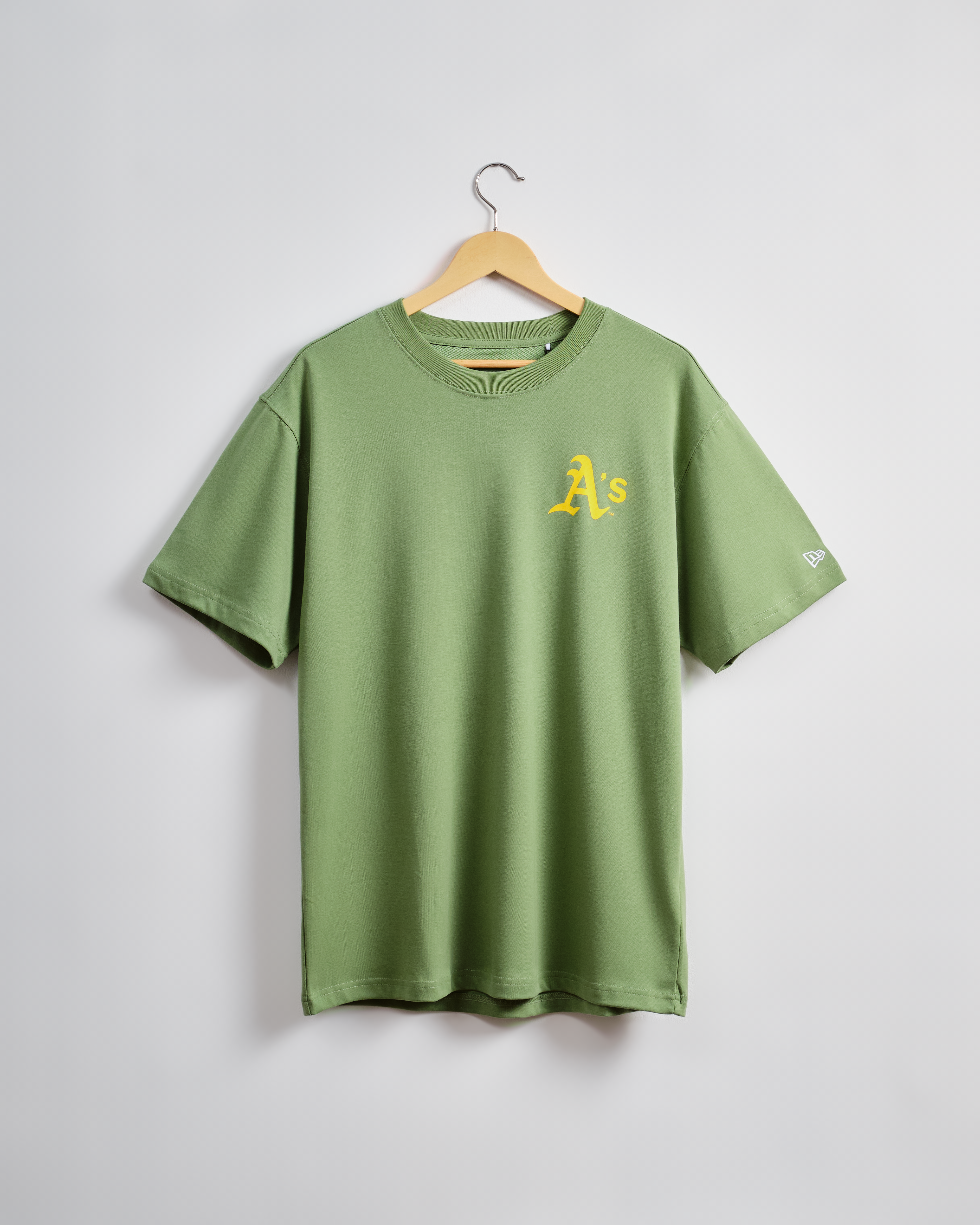 Oakland Athletics MLB Ice Cream Green Oversized T_Shirt-GREEN