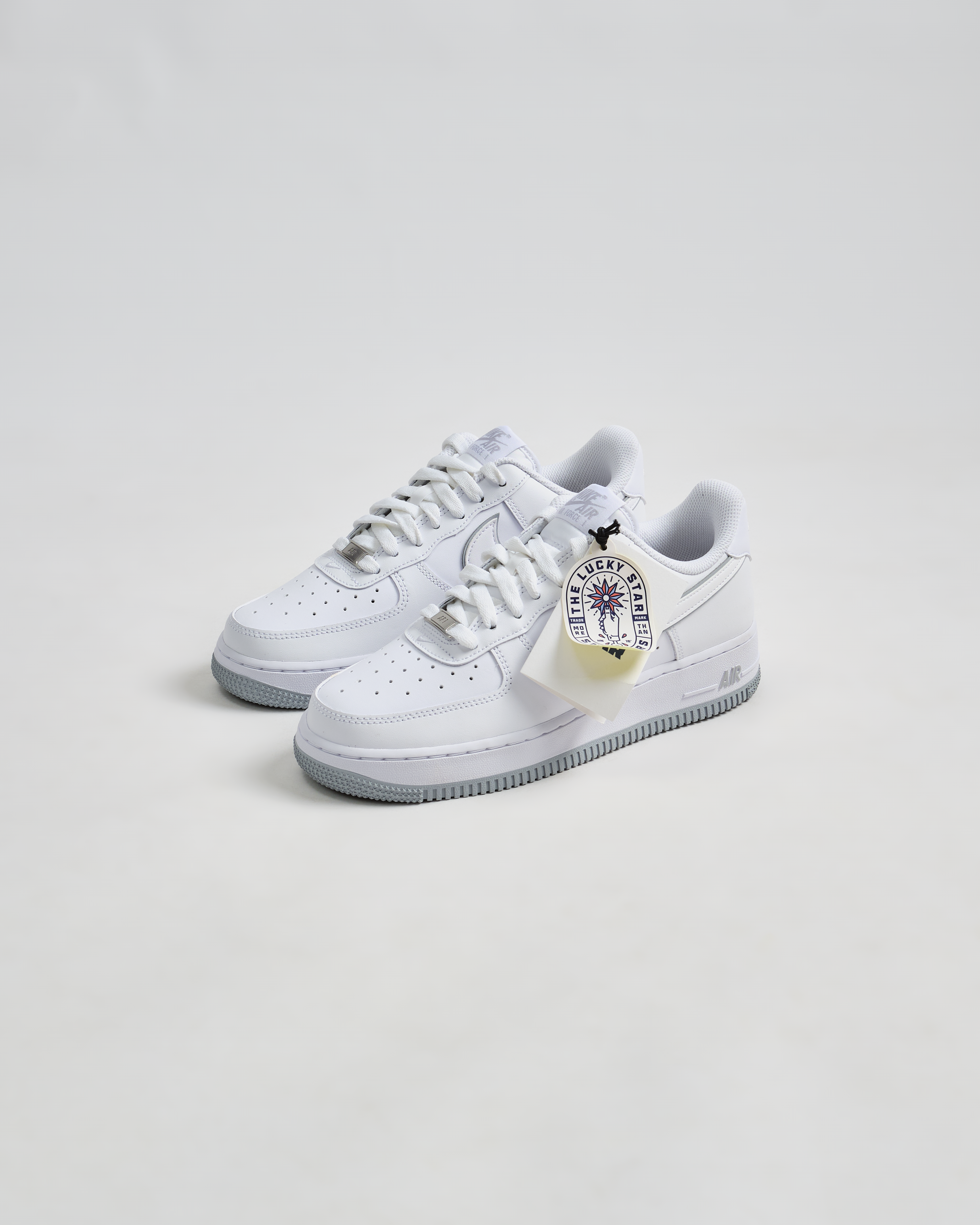 Nike Air Force 1 '07 Low-White Wolf Grey Sole