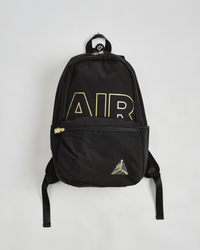 Jordan Black and Gold Backpack-Black