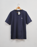 Stussy Stock Logo Short_Sleeve Crew-Navy