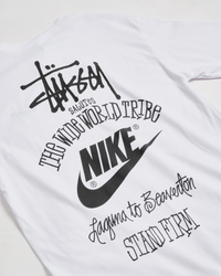 Nike x Stussy The Wide World Tribe TShirt-White