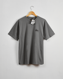 Stussy Basic Pigment Dyed Tee-GREY