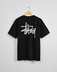 Stussy Basic Stussy Tee-Black