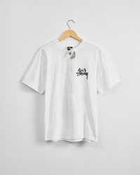 STUSSY ANGEL TEE-WHITE