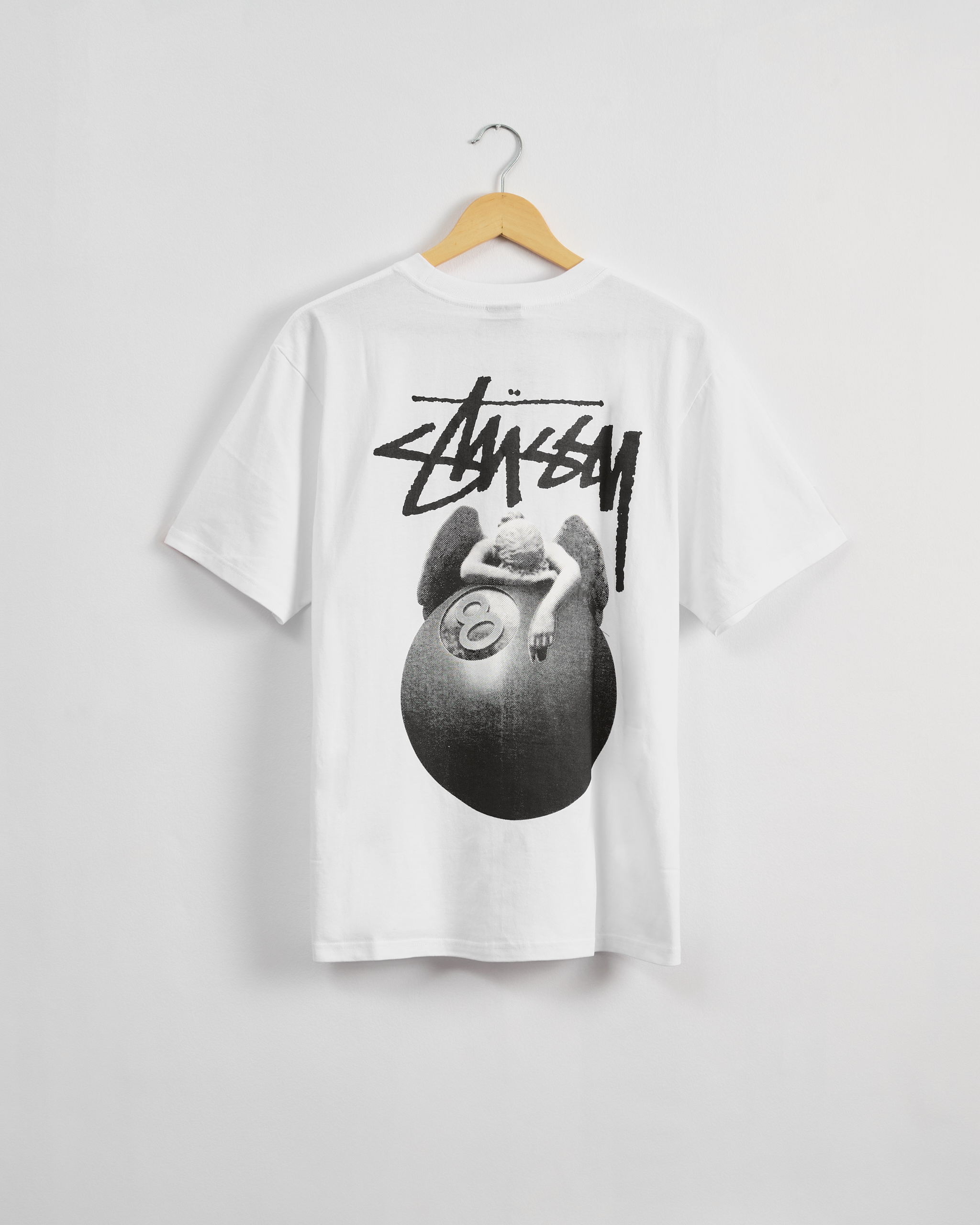 STUSSY ANGEL TEE-WHITE