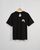 STUSSY ANGEL TEE-BLACK