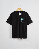 Stussy Wishlist Flower Tee-BLACK