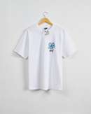 Stussy Wishlist Flower Tee-WHITE