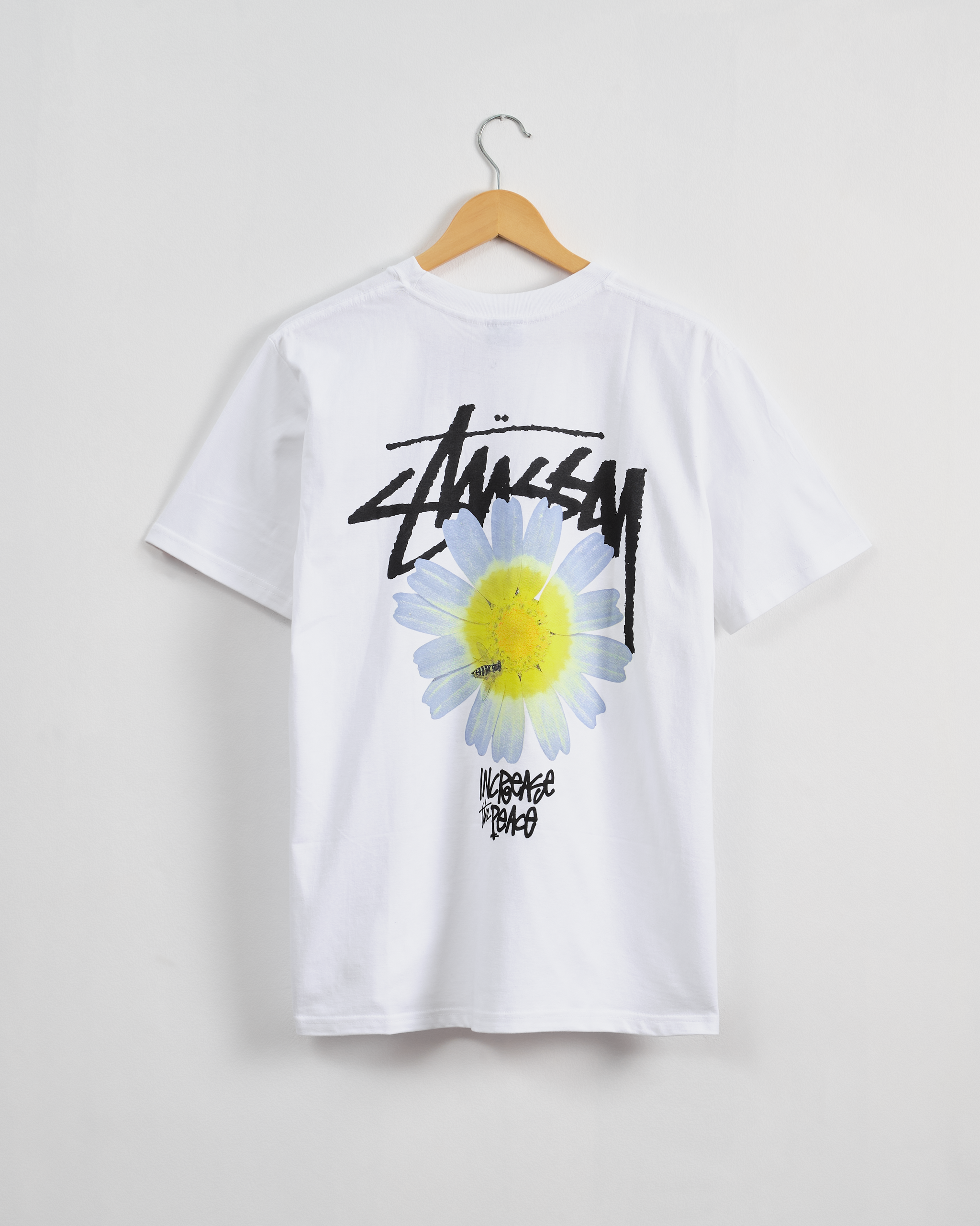 Stussy ITP Flower Tee-WHITE