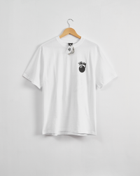 Stussy Billiards Tee-WHITE