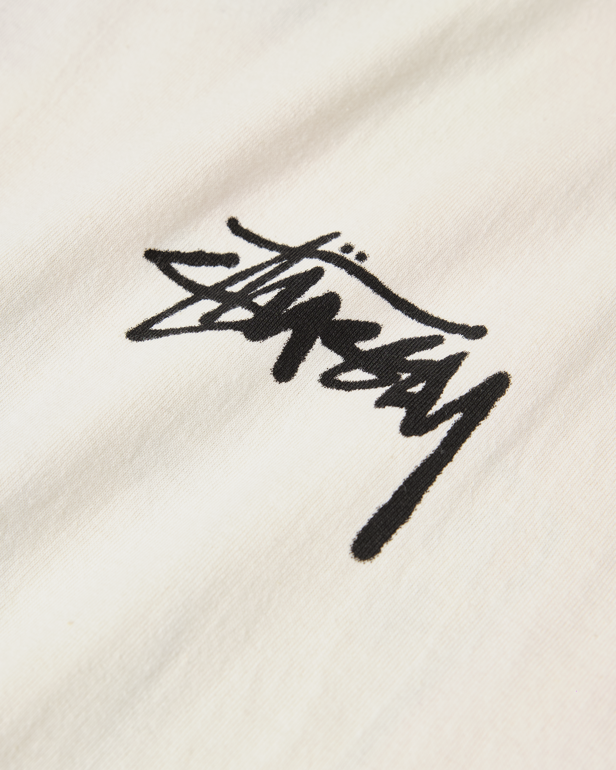 STUSSY READ EM' N' WEEP PIGMENT DYED TEE-NATURAL