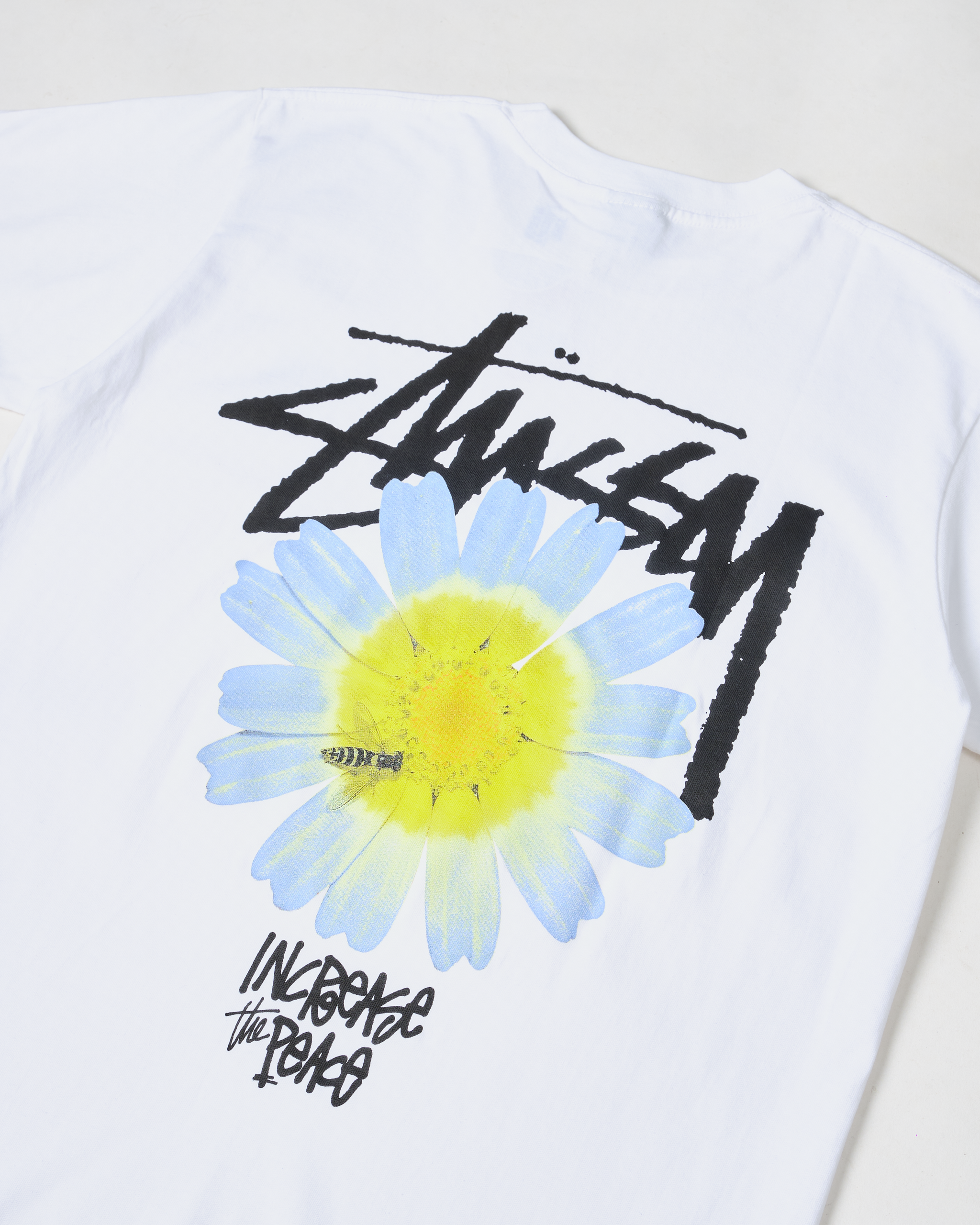 Stussy ITP Flower Tee-WHITE