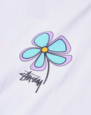 Stussy Wishlist Flower Tee-WHITE