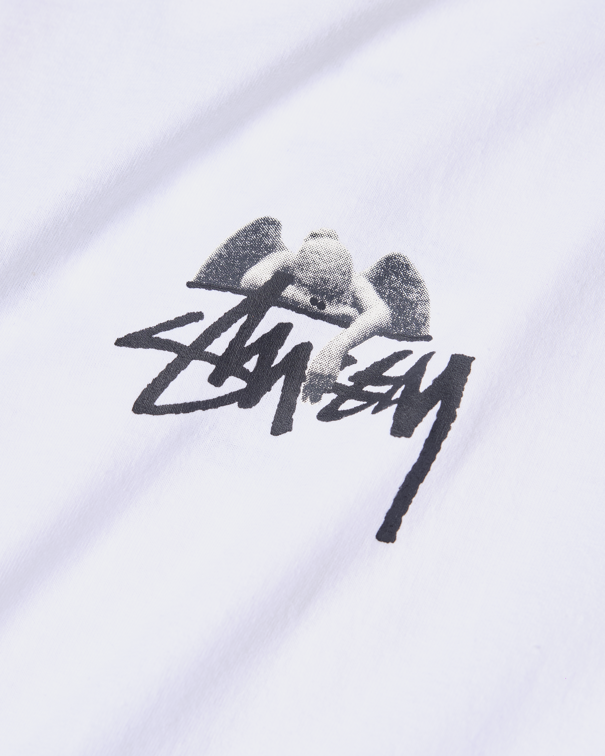 STUSSY ANGEL TEE-WHITE