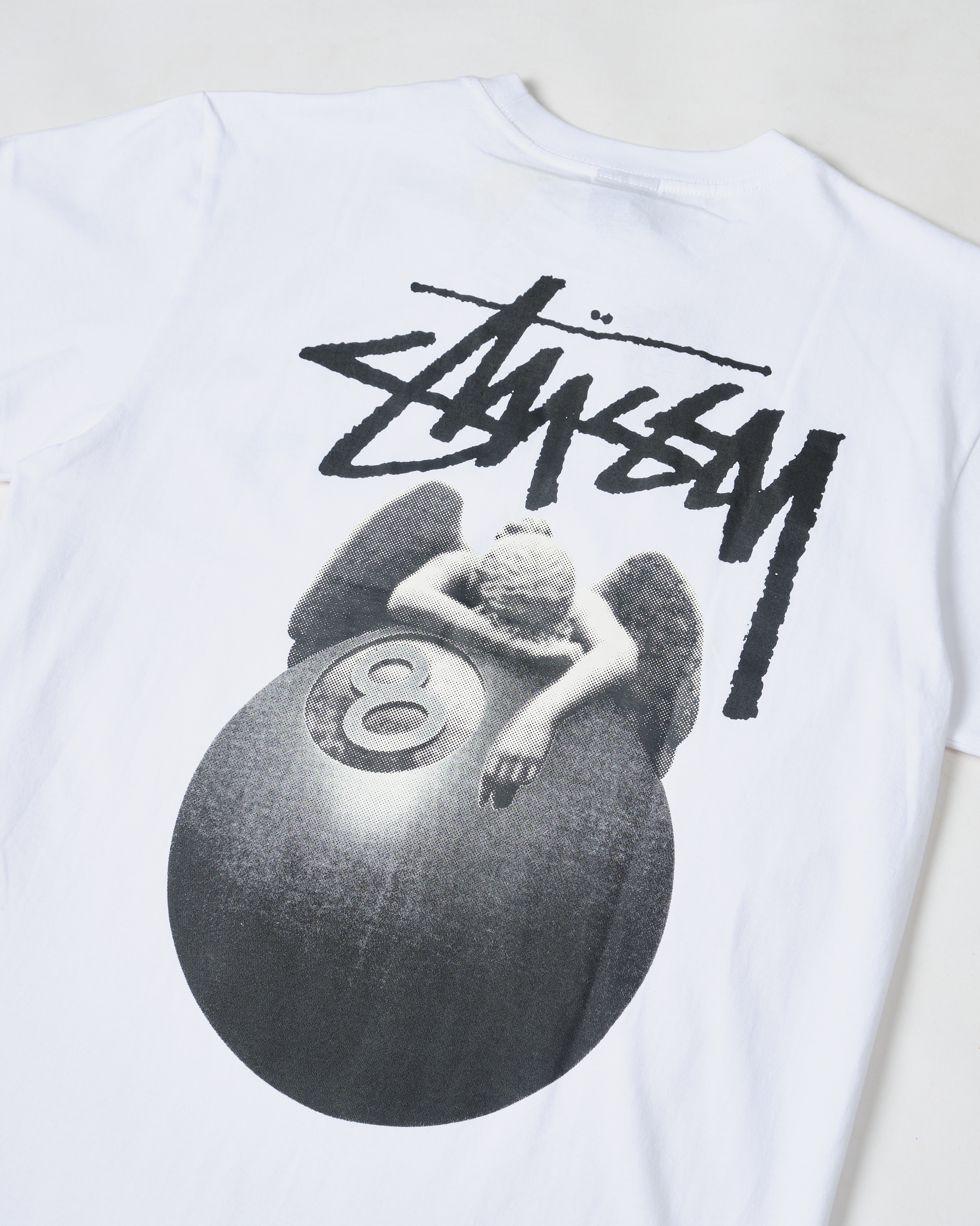 STUSSY ANGEL TEE-WHITE