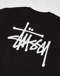 Stussy Basic Stussy Tee-Black