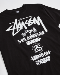 Stussy Tour Tee-BLACK