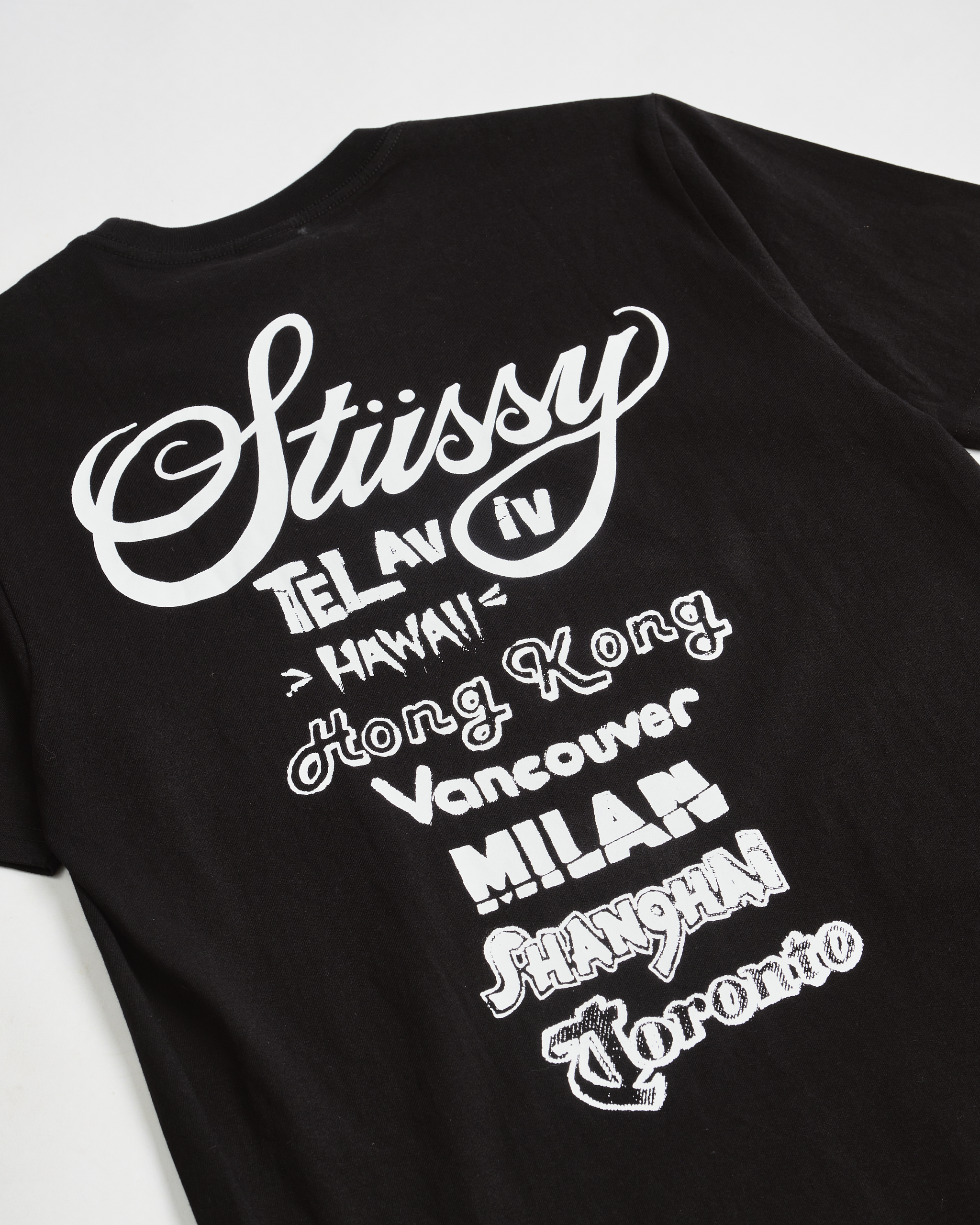 Stussy Tour Tee-BLACK