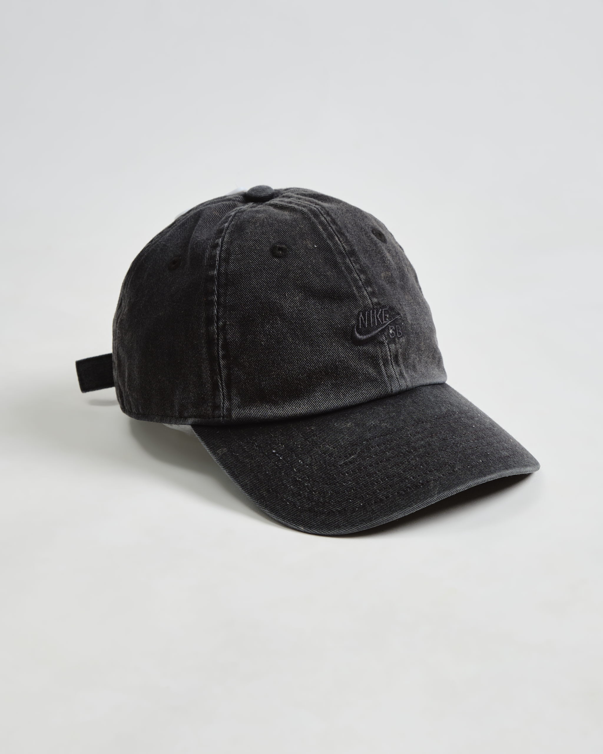 Nike SB Heritage86 Washed Skate Hat-BLACK