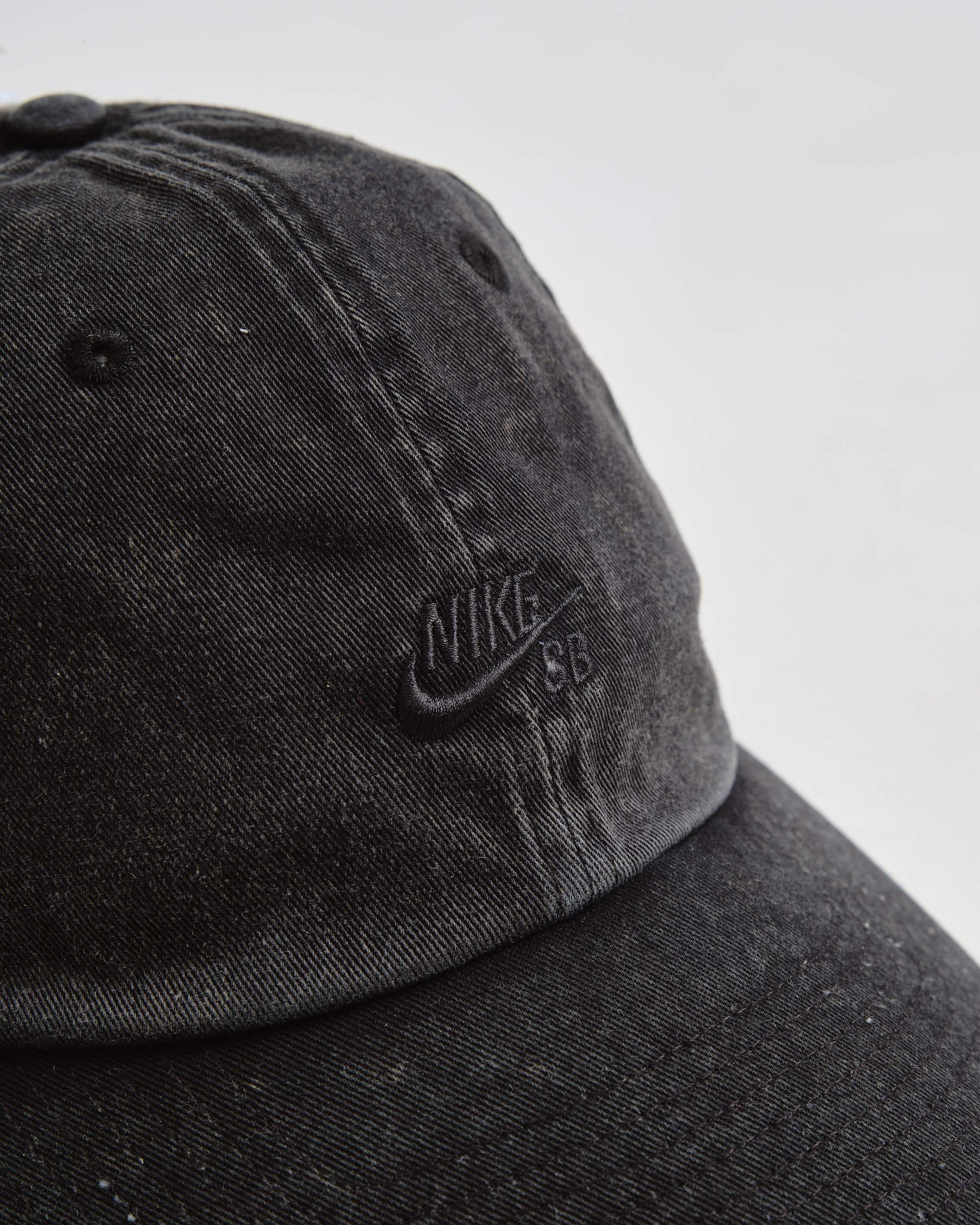 Nike SB Heritage86 Washed Skate Hat-BLACK