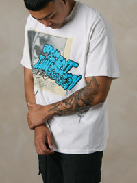 Travis Scott Cactus Jack For Fragment Manifest T-shirt - White